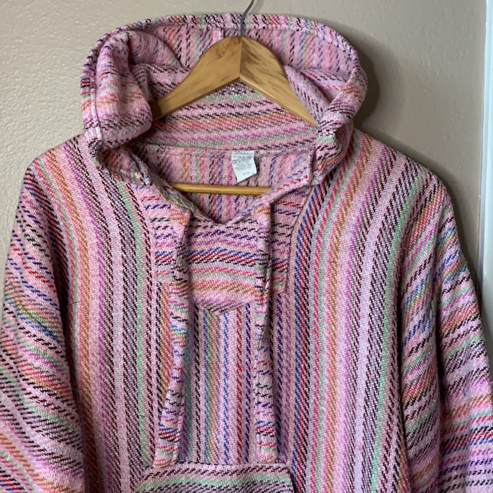 Molina Mexican Baja Long Sleeve Hoodie Pullover
